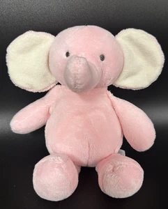 "Just One You Carters Peluche Elefante Rosa Sonajero Gris Arrugado Peluche 8""" - Imagen 1 de 5