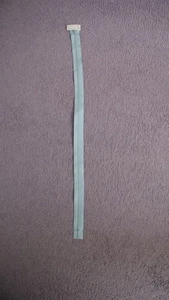 22" Zip....Closed End ...Pale Blue....New - Picture 1 of 3