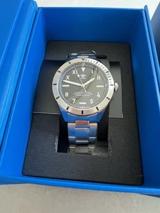 Brand New Adidas Edition Three SST Watch Silver/Black - Picture 1 of 5