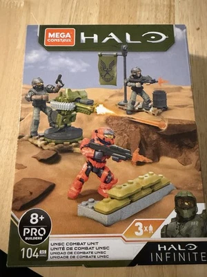 Mega Construx Halo Infinite UNSC Combat Unit, Set #GRN02 NIB - Image 1 of 2