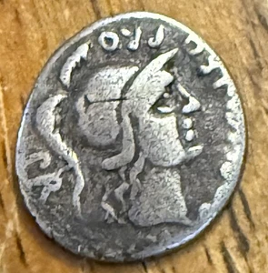 Cnaeus Pompey 46/5BC Ancient Silver Denarius Hispania 17mm 3.34g - Picture 1 of 2
