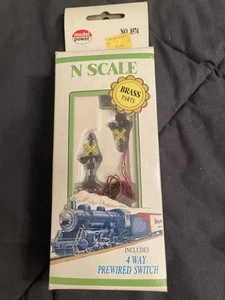model power # 8574 with 4 way switch railroad signal n scale - Picture 1 of 1