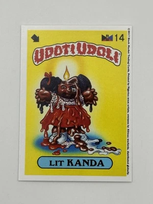 Garbage Pail Kids African Udoti Udoli MELTIN’ MELISSA ##14 GPKUG Fan Set Card - Image 1 of 3