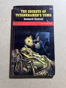 THE SECRETS OF TUTANKHAMEN'S TOMB by Leonard Cottrell 1967 Dell FIRST paperback - Picture 1 of 4