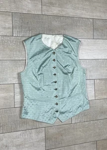 Habsburg traditional vest women's size USA12 I-46. silk embroidered gilet - Picture 1 of 8