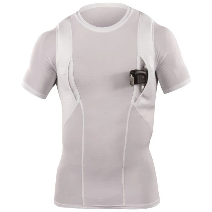 5.11 Tactical Series Compression Holster Shirt Men’s Small White - Padded (NEW) - Image 1 of 1