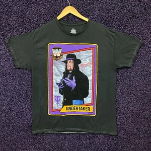 WWE Undertaker Collectors Card Tshirt size large - Picture 1 of 4