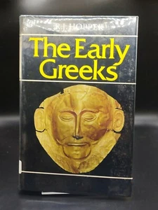 VINTAGE 1977 THE EARLY GREEKS - HOPPER - HARDCOVER - HISTORY - Imagen 1 de 12