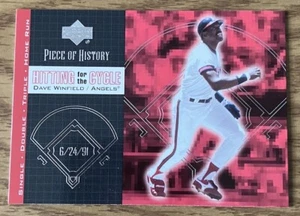 2002 Upper Deck Piece of History "Hitting Cycle" UPICK - Picture 1 of 40