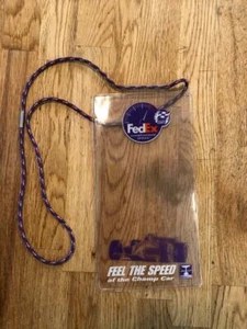 IndyCar FedEx Series Racing Lanyard Neck Strap/Ticket/Pass Holder Credentials - Picture 1 of 1