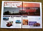 1979 Plymouth Horizon 2-Page Print Ad