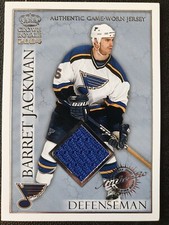 2003-04 Crown Royale Jersey 21 Barret Jackman #084/250