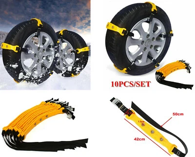 Fasce catene da neve  235 245 255 265 275 R16 R17 R18 R19 R20 R21 R22 45 55 65 - Immagine 1 di 4