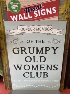 XL Metal Wall Sign - Picture 1 of 1