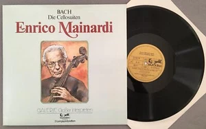 C775 Bach Cello Suites Enrico Mainardi 3LP Eurodisc 25 403 XDK Stereo - Picture 1 of 4