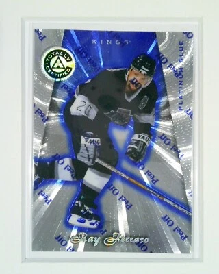 #82 Ray Ferraro 1997-98 Pinnacle Totally Certified Platinum BLUE 3032/3099 - Image 1 of 2