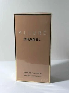 Chanel Allure Eau De Toilette 3.4 oz / 100 ml FACTORY SEALED 100% AUTHENTIC NEW - Picture 1 of 3