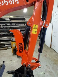 Manca mini excavator hydraulic thumb fits kubota kx015 017 018 41-3V - Picture 1 of 7