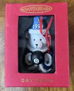 Dayton Hudson 1999 15th Anniversary Wizard Santa Bear Christmas Ornament NIB - Picture 1 of 4