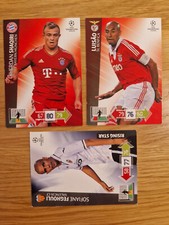 Panini Adrenalyn XL Champions League 2012 / 2013 - 3 Official Trading Cards NEW!