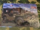 PLAQUE METAL TOLEE 20 X 30 cm ARMY CONVOY NEUF SOUS BLISTER