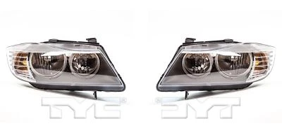 For 2009-2011 BMW 323i 325i 328i 335D 335i Sedan Halogen Headlights LH+RH - Image 1 of 3