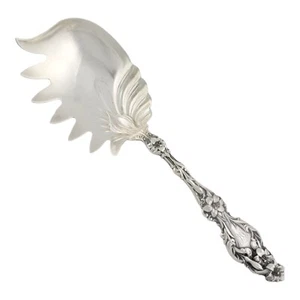 Rare Sterling WHITING Macaroni Server LILY 1902 - Picture 1 of 5
