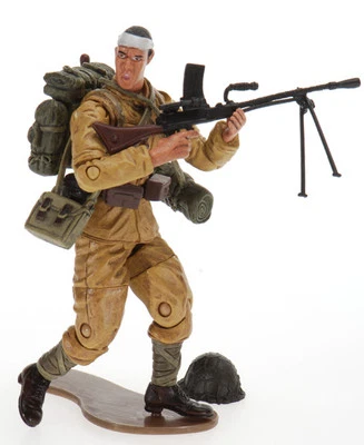 WWII Japanese NLF Marine 1:18 Scale Figure: Sgt. Kudo - Image 1 of 4