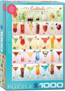 Cocktails 1000 Piece Jigsaw Puzzle Eurographics New - Picture 1 of 3