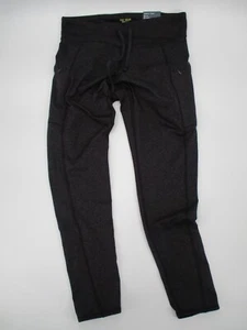 Tek Gear Womens Pants XL Black High Rise Leggings Warm Gear With Side Pockets - Picture 1 of 15