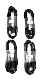 4x New Genuine Dell 1.8M DP Male DisplayPort to DisplayPort Cables- LOT OF 4 - Picture 1 of 4