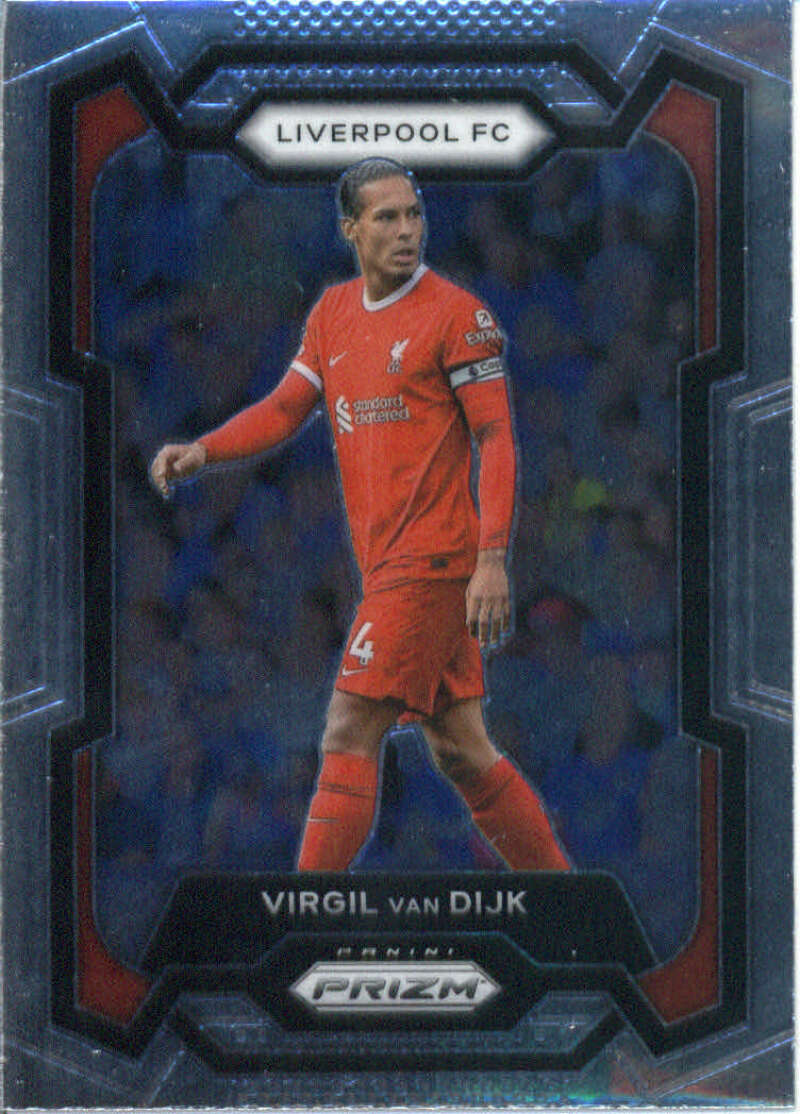 2023-24 Panini Prizm Premier League Virgil van Dijk #81 for