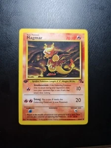 Pokemon Cards: 1st Edition Fossil Uncommon: Magmar 39/62 - Picture 1 of 2