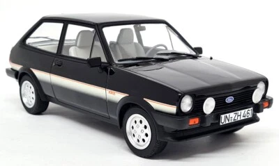 Norev 1/18 - Ford Fiesta XR2 1981 MK1 Black Diecast Scale Model Car - Image 1 of 4