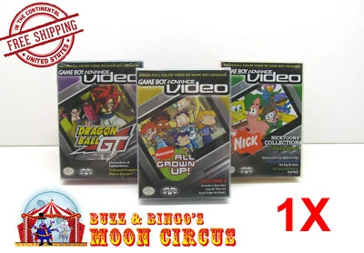 1x CAIXA DE VIDEOGAME GAME BOY ADVANCE - CAPA PROTETORA DE CAIXA DE PLÁSTICO TRANSPARENTE - Imagem 1 de 4