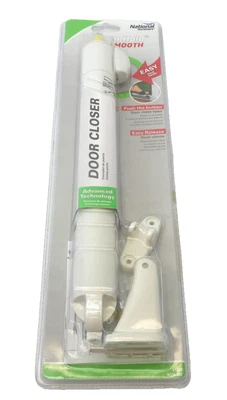 Nuevo cierre de puerta sellado National Hardware Touch n’ Hold pantalla de tormenta suave V1370 Foto 1 de 4