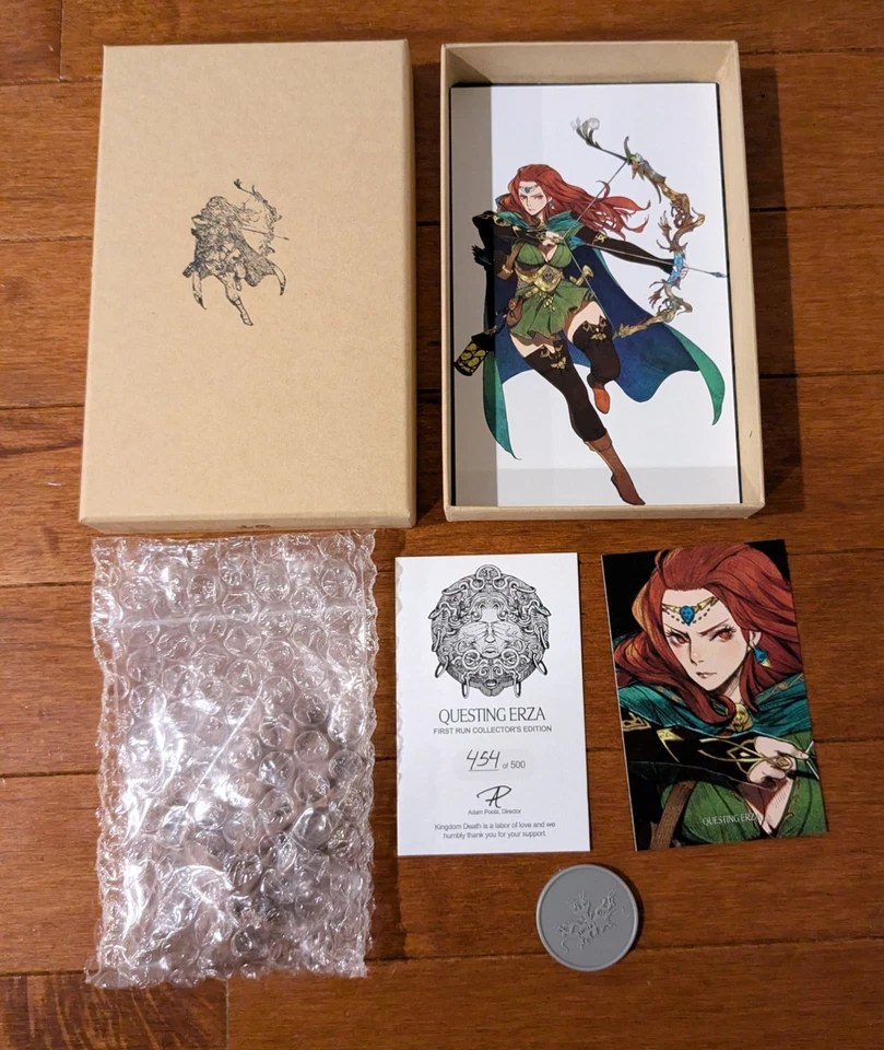 Kingdom Death Monster KDM Questing Erza First Run Edición Coleccionista NUEVO Foto 1 de 1