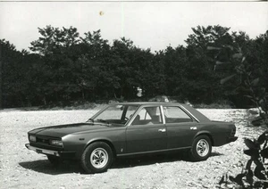 Fiat 130 Coupe Opéra 4 Türer original offizielles Pininfarina Pressefoto - Bild 1 von 1