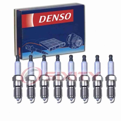 8 pc Denso Spark Plugs for 2003-2013 Cadillac Escalade EXT 6.0L 6.2L V8 as - Image 1 of 4