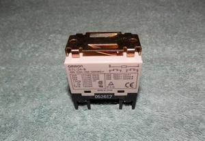 New Omron G7L-2A-B Relay 120 VAC Coil with two GPF X2 MPET Surge Suppressors - Picture 1 of 4