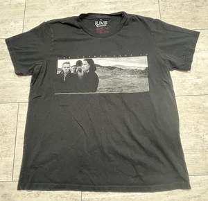 U2 The Joshua Tree 2017 Tour Concert T-Shirt Men's Size 2XL Black Bonnaroo - Picture 1 of 9