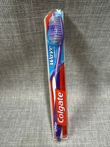 Colgate Wave Comfort Fit Toothbrush Purple Discontinued Medium Full New (c) - Picture 1 of 5