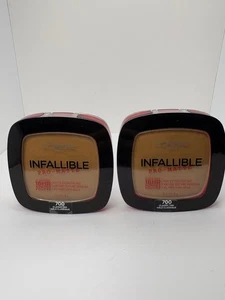 2 PACK L'oreal Paris Infallible Pro-Matte 16-Hr Powder 700 Classic Tan - SEALED - Picture 1 of 3
