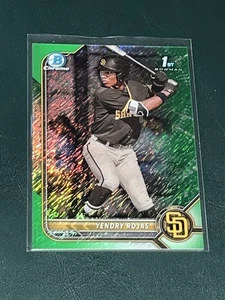 2022 Bowman Chrome Yendry Rojas GREEN SHIMMER /99 - Picture 1 of 1