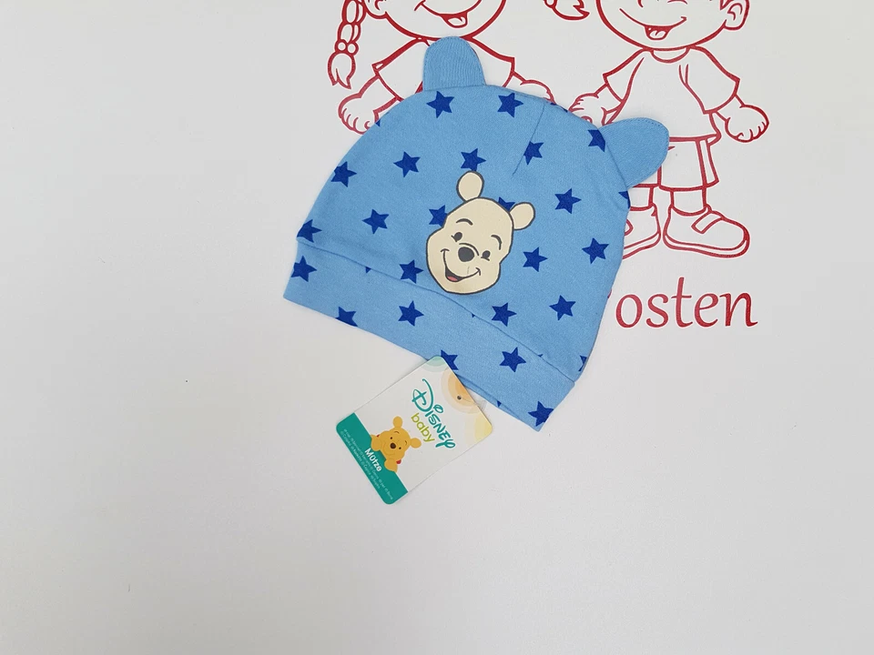Baby Mütze Beanie Winnie Pooh Größe 46