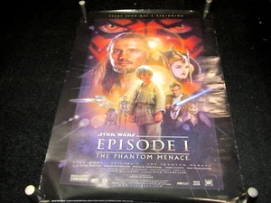 1999 Star Wars: Episode I The Phantom Menace Movie Poster Lucas Film 36X24 - Picture 1 of 8