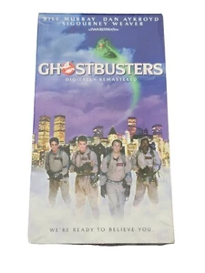 Ghostbusters VHS Tape 1999 Release Digitally Remastered Brand New SEALED - Picture 1 of 3