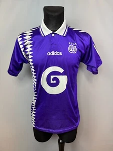 ANDERLECHT 1994 1995 AWAY SHIRT FOOTBALL SOCCER JERSEY ADIDAS MENS SIZE S - Picture 1 of 9