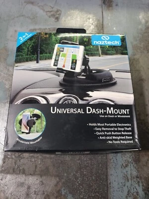 Naztech Universal Dash & Windshield Smartphone GPS Mount - Image 1 of 4