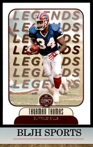 2021 Panini Legacy #123 Thurman Thomas Buffalo Bills   LGD (3D7) - Picture 1 of 2